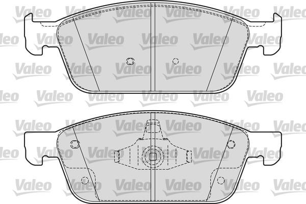 Valeo 601696 - Гальмівні колодки, дискові гальма avtolavka.club