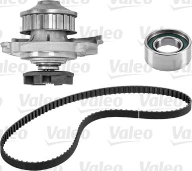 Valeo 614546 - Водяний насос + комплект зубчатого ременя avtolavka.club