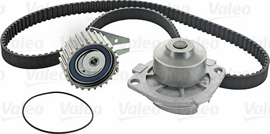 Valeo 614670 - Водяний насос + комплект зубчатого ременя avtolavka.club