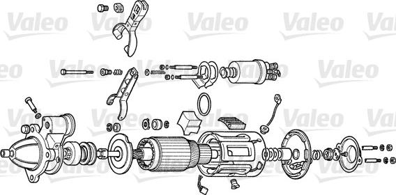 Valeo 6215A - Стартер avtolavka.club