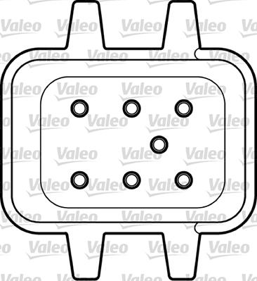 Valeo 850293 - Підйомний пристрій для вікон avtolavka.club