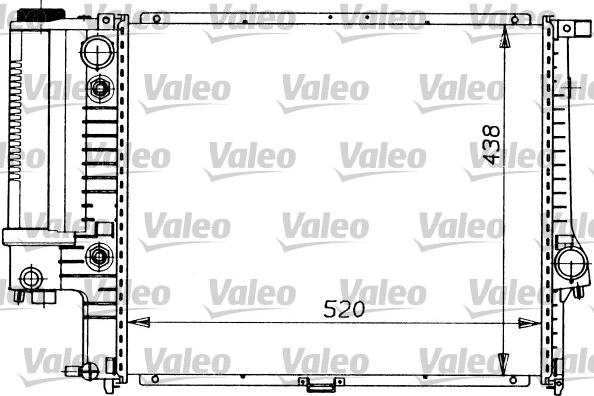 Valeo 819413 - Радіатор, охолодження двигуна avtolavka.club