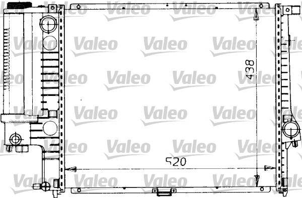 Valeo 819412 - Радіатор, охолодження двигуна avtolavka.club