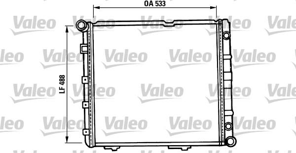 Valeo 819387 - Радіатор, охолодження двигуна avtolavka.club
