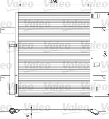 Valeo 815061 - Конденсатор, кондиціонер avtolavka.club