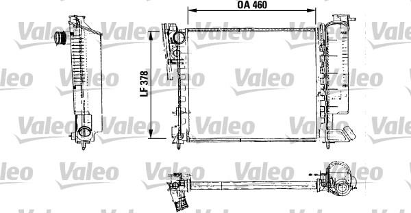 Valeo 816715 - Радіатор, охолодження двигуна avtolavka.club