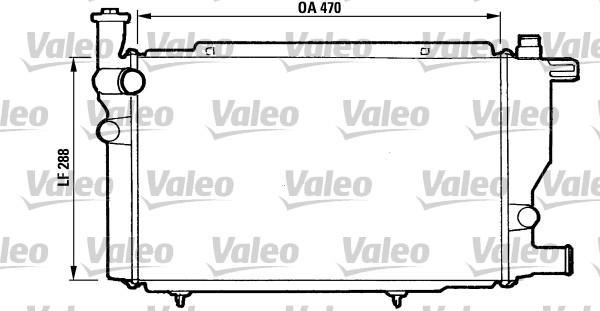 Valeo 810892 - Радіатор, охолодження двигуна avtolavka.club