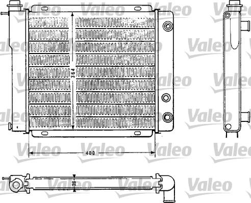 Valeo 810882 - Радіатор, охолодження двигуна avtolavka.club