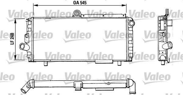 Valeo 811010 - Радіатор, охолодження двигуна avtolavka.club