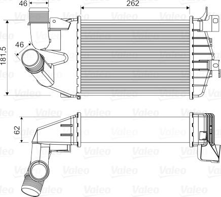 Valeo 818556 - Интеркулер avtolavka.club