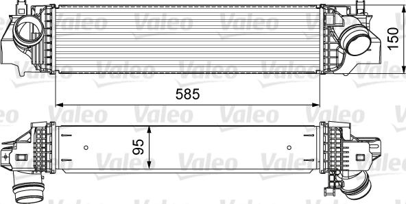 Valeo 818640 - Интеркулер avtolavka.club