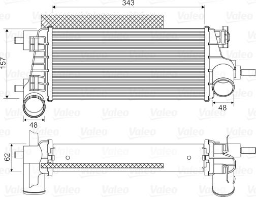 Valeo 818667 - Интеркулер avtolavka.club