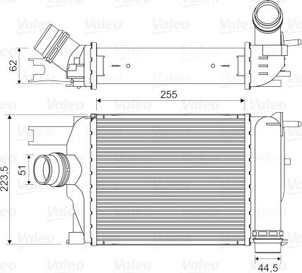 Valeo 818609 - Интеркулер avtolavka.club