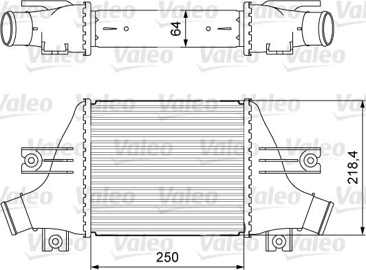 Valeo 818638 - Интеркулер avtolavka.club