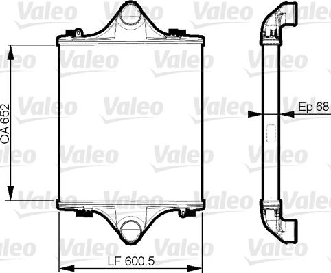 Valeo 818881 - Интеркулер avtolavka.club