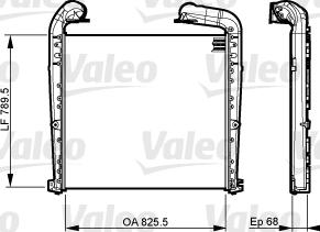 Valeo 818883 - Интеркулер avtolavka.club