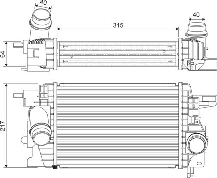 Valeo 818399 - Интеркулер avtolavka.club