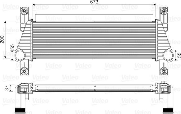 Valeo 818352 - Интеркулер avtolavka.club