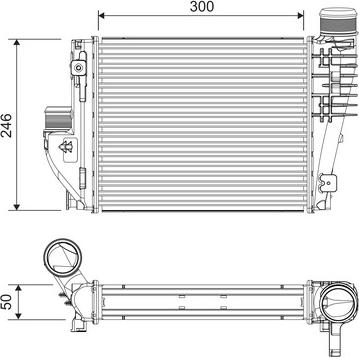 Valeo 818304 - Интеркулер avtolavka.club