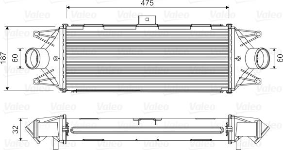 Valeo 818724 - Интеркулер avtolavka.club