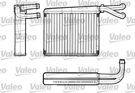 Valeo 812251 - Теплообмінник, опалення салону avtolavka.club