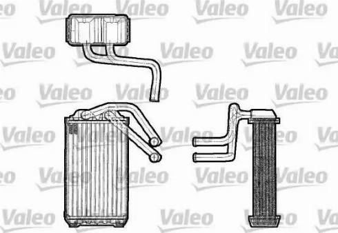 Valeo 812265 - Теплообмінник, опалення салону avtolavka.club