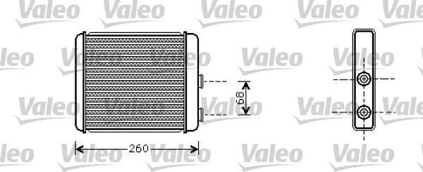 Valeo 812285 - Радіатор, охолодження двигуна avtolavka.club