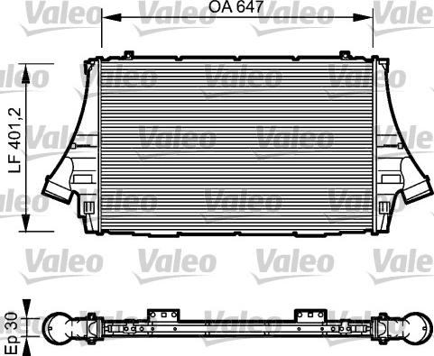 Valeo 817998 - Интеркулер avtolavka.club