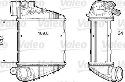 Valeo 817457 - Интеркулер avtolavka.club