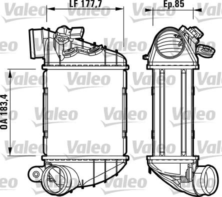 Valeo 817438 - Интеркулер avtolavka.club