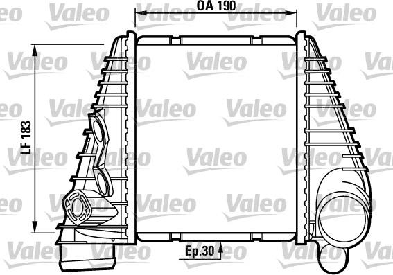 Valeo 817063 - Интеркулер avtolavka.club