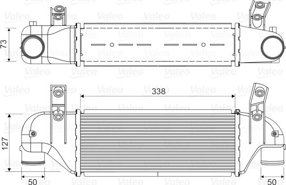 Valeo 817888 - Интеркулер avtolavka.club