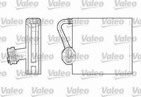 Valeo 817709 - Випарник, кондиціонер avtolavka.club