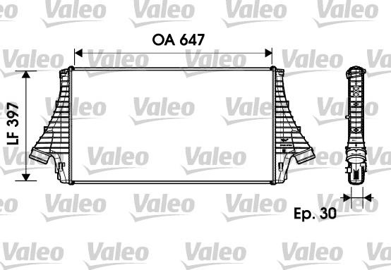 Valeo 817729 - Интеркулер avtolavka.club