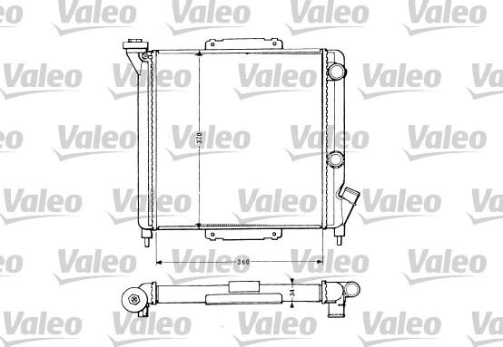 Valeo 883959 - Радіатор, охолодження двигуна avtolavka.club