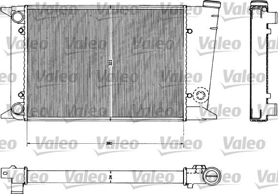 Valeo 883418 - Радіатор, охолодження двигуна avtolavka.club