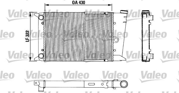 Valeo 883678 - Радіатор, охолодження двигуна avtolavka.club