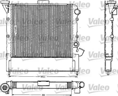 Valeo 883852 - Радіатор, охолодження двигуна avtolavka.club