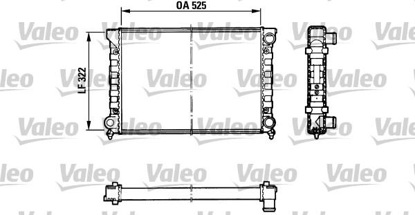 Valeo 883870 - Радіатор, охолодження двигуна avtolavka.club