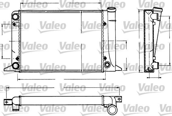 Valeo 883769 - Радіатор, охолодження двигуна avtolavka.club