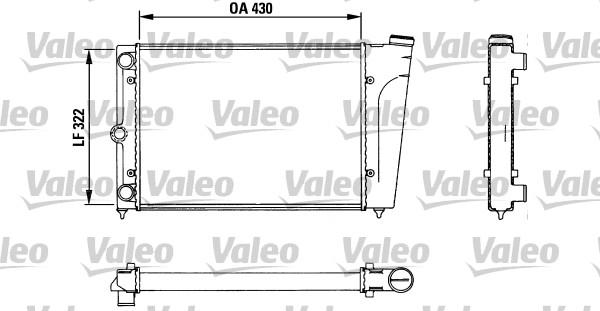 Valeo 883718 - Радіатор, охолодження двигуна avtolavka.club