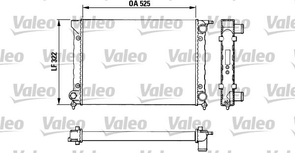 Valeo 883727 - Радіатор, охолодження двигуна avtolavka.club