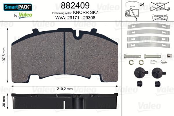 Remsa 21074.00 - Гальмівні колодки, дискові гальма avtolavka.club