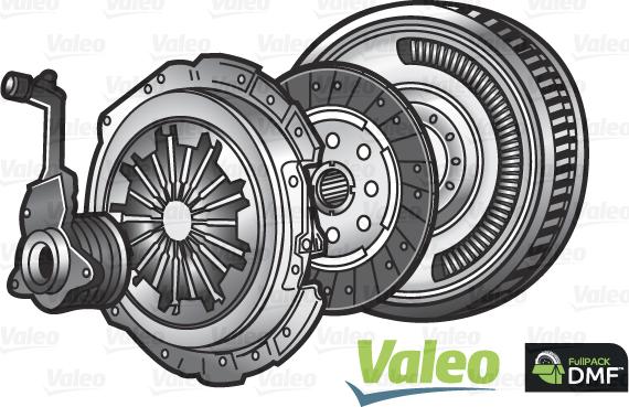 Valeo 836602 - Комплект зчеплення avtolavka.club