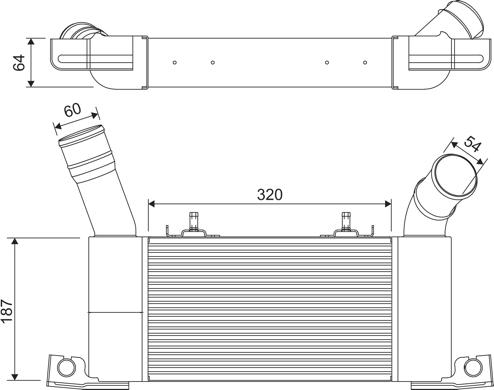 Valeo 822910 - Интеркулер avtolavka.club