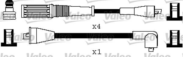 Valeo 346499 - Комплект проводів запалювання avtolavka.club