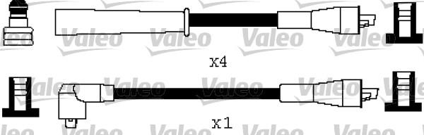 Valeo 346492 - Комплект проводів запалювання avtolavka.club