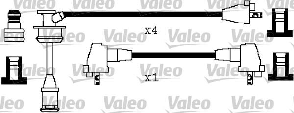 Valeo 346444 - Комплект проводів запалювання avtolavka.club