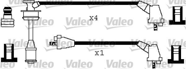 Valeo 346445 - Комплект проводів запалювання avtolavka.club