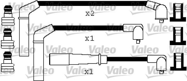 Valeo 346443 - Комплект проводів запалювання avtolavka.club